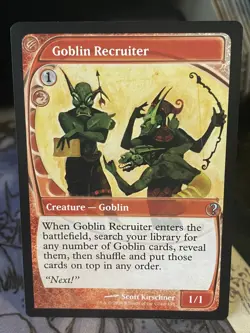 Goblin Recruiter Future Sight Mystery Booster 2 MTG Magic - Image 1