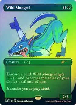 Wild Mongrel Secret Lair: 30th Anniversary Countdown Kit Foil - Image 1