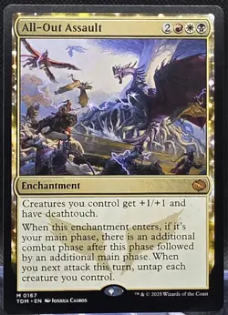 All-Out Assault #167 Tarkir Dragonstorm Regular Mythic - Image 1