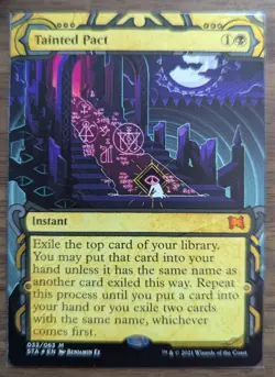 MTG Tainted Pact Foil Etched from Strixhaven: Mystical Archives NM - Image 1