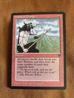 Magic the Gathering Winds of Change Legends M NM - Image 1
