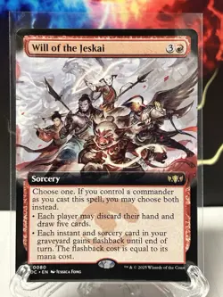 Will of the Jeskai (Extended Art) Commander: Tarkir: Dragonstorm Regular - Image 1