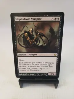 Magic: the Gathering MTG Fifth Dawn Mephidross Vampire Regular LP - Image 1