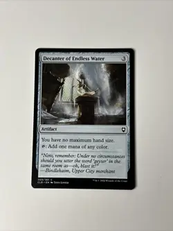 MTG Decanter of Endless Water - Commander Legends Battle for Baldur's Gate Car - Image 1
