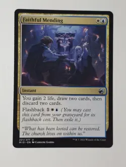 Faithful Mending Innistrad: Midnight Hunt Regular - Image 1