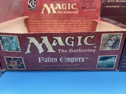 Mtg Chronicles & Fallen Empires Empty Booster Boxes W Repacks For Display - Image 4