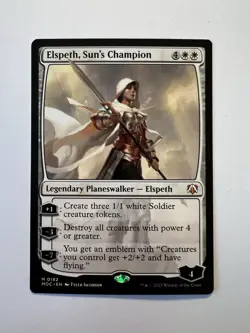 Elspeth, Sun's Champion - MTG March of the Machine: Commander - NM - Image 1