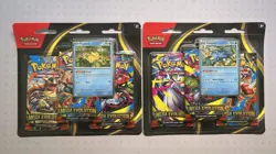 Pokemon Mega Evolutions 3-Pack Blister Set of 2! Brand New - Image 1