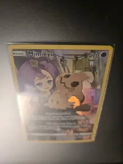 Mimikyu Secret Rare 245/236 SM Cosmic Eclipse Holo Pokemon TCG NM - Image 4