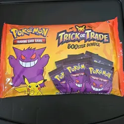 Pokemon TCG Booster Gengar Trick Or Trade Bundle - 40 Packs Halloween 2022 820650850783 - Image 1