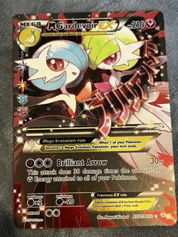 Mega Gardevoir EX RC31/RC32 Full Art Holo Pokemon Generations Radiant Collection - Image 1