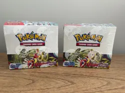 🔥🔥 x2 Pokemon TCG Scarlet and Violet Base Set Booster Box - Factory Sealed - Image 1