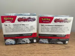 🔥🔥 x2 Pokemon TCG Scarlet and Violet Base Set Booster Box - Factory Sealed - Image 2