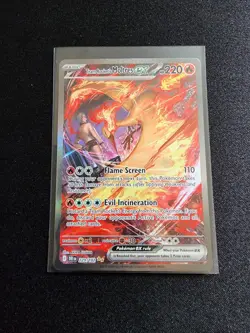 Pokemon Team Rockets Moltres EX #229 Destined Rivals SIR - Image 2
