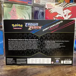 Pokemon TCG Crown Zenith Shiny Zamazenta Premium Figure Collection New Sealed - Image 2
