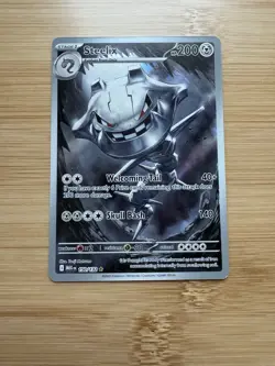 Steelix 150/132 Illustration Rare Pokemon Mega Evolution NM ✨ - Image 1