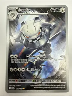 2025 Pokemon Mega Evolution Steelix #150 Near Mint - Image 1