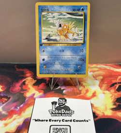 Magikarp Base Set First Edition (Korean) 35/102, Vintage Pokemon TCG- LP - Image 1