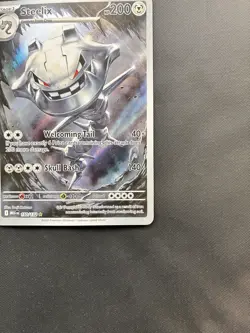 Steelix 150/132 Illustration Rare Pokemon Mega Evolution NM - Image 3
