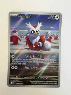 Delibird Illustration Rare Mega Evolution IR MEG 152/132 Near Mint Pokemon TCG - Image 1