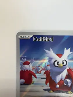Delibird Illustration Rare Mega Evolution IR MEG 152/132 Near Mint Pokemon TCG - Image 2