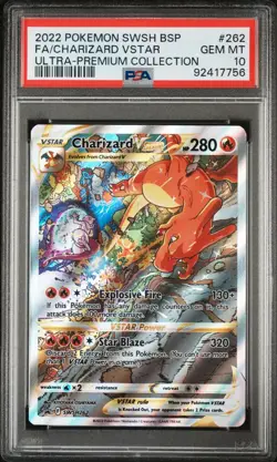 Pokemon Sword & Shield Ultra Premium Collection #262 Charizard PSA 10 - Image 1