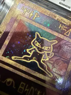 2000 Pokemon Movie Promo Ancient Mew CGC 10 GEM MINT SWIRL ON MEW - Image 3