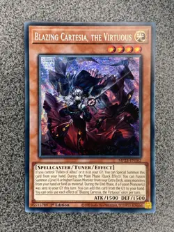 Blazing Cartesia, the Virtuous MP23-EN162 1st Edition NM EN Yu-Gi-Oh 25th - Image 1