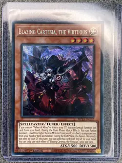 Blazing Cartesia, the Virtuous MP23-EN162 1st Edition NM EN Yu-Gi-Oh 25th - Image 3