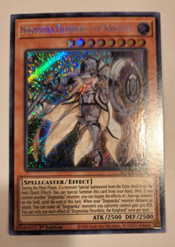 Yu-Gi-Oh! Dogmatika Fleurdelis, the Knighted | ROTD-EN008 | (Secret) 1st ed NM - Image 1