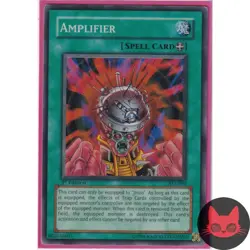 Yugioh Amplifier AST-040 Super Rare 1st Edition LP - Image 1