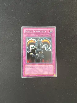 Yu-Gi-Oh! TCG Skull Invitation Pharaoh's Servant PSV-056 1st Edition Rare - Image 1
