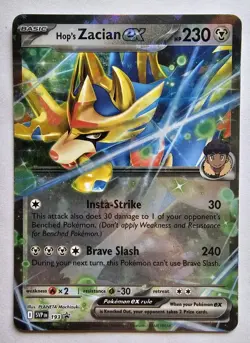Hop's Zacian ex SVP193 Sv: Scarlet & Violet Promo Cards Holo - Image 1