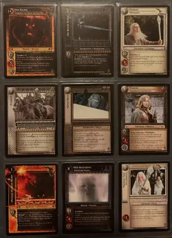 LORD OF THE RINGS TCG LOTR COUNTDOWN COLLECTION PROMO CARDS 0p30-0p47 GERMAN - Image 1