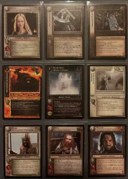 LORD OF THE RINGS TCG LOTR COUNTDOWN COLLECTION PROMO CARDS 0p30-0p47 GERMAN - Image 2