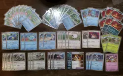 Lot Of 60 Cosmos Holo Pokemon Promo Cards! Froakie, Frogadier, Wooloo, Etc. - Image 1