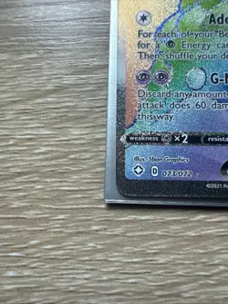 Alcremie Vmax 073/072 Shining Fates - NM Full Art Rainbow Rare Pokemon Card - Image 3