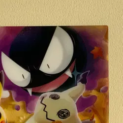 Pikachu Mimikyu Gastly Clear Card Pokemon Center Limited Not for Sale Japan F/S - Image 3
