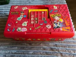 Pokemon Vintage 'Just Stuff' Collector's Case 90's Bulk Cards Chest Storage - Image 2
