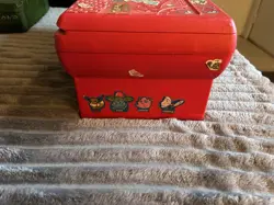 Pokemon Vintage 'Just Stuff' Collector's Case 90's Bulk Cards Chest Storage - Image 4