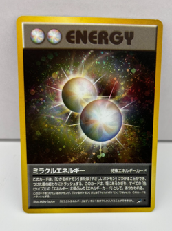 Miracle Energy Japanese Pokemon Holo Rare Card NEO Destiny Set - 113/113 NM - Image 2
