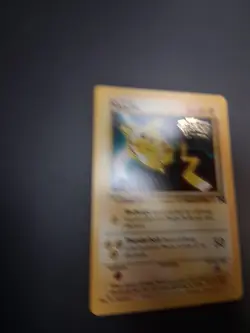 Pokemon Pikachu #4 The First Movie Black Star Promo Card 1999 LP Fast Ship - Image 5