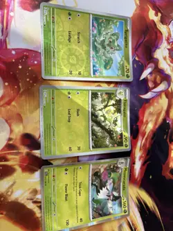 Pokemon TCG Sprigatio Evolution Set All Holo Cards, Rare - Image 1