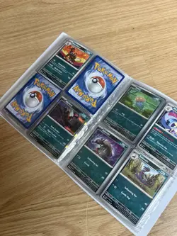 Obsidian Flames Pokemon TCG Bundle 170 cards + Pikachu Binder - Image 5