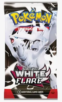 Pokemon SV White Flare Booster Pack - 10 Cards / Pack - Image 3