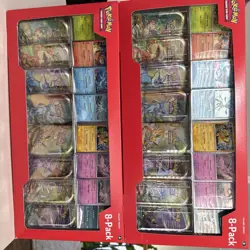 2 Pokemon TCG Prismatic Evolutions Costco 8 Mini-Tin Bundle W/ Promo Cards New - Image 2