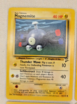 Pokemon TCG WOTC Vintage Card | Base | Jungle | Fossil | 1995-1998 CMN+ Lot 818B - Image 3