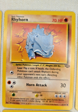 Pokemon TCG WOTC Vintage Card | Base | Jungle | Fossil | 1995-1998 CMN+ Lot 818B - Image 4