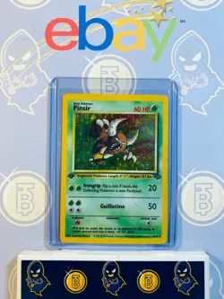 Pinsir 9/64 1st Edition HP Jungle Set 1999 Pokemon Card Holo Rare Holofoil - Image 1