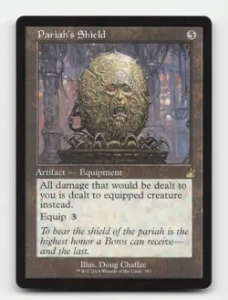 Pariah's Shield (Retro Frame) Ravnica Remastered #393 Rare - Image 1
